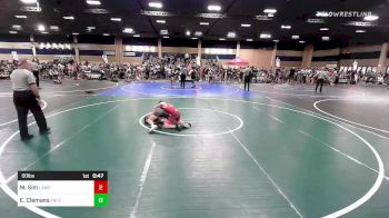 90 lbs Consi Of 4 - Maxim Sim, LAWC/Chaminade vs Elias Clemans, FW Spartans