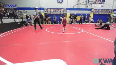 55 lbs Quarterfinal - Mason Green, Owasso Takedown Club vs Benaiah Schubert, Chandler Takedown Club