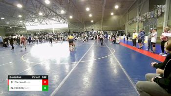 285 lbs Quarterfinal - Matthew Blackwell, Agon Academy Wrestling vs Nathan Holladay, Charger Wrestling Club