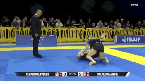 Luce Victoria Stubbs vs Meghan Marie Diamond 2025 Pan IBJJF Jiu-Jitsu No-Gi Championship