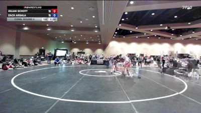 79 lbs Cons. Round 2 - Julian Schott, VA vs Zack Arsala, VA