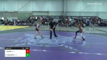 61 lbs Consolation - Julian Smith, Spazz vs Kash Clementi, Gladiator Academy Wrestling