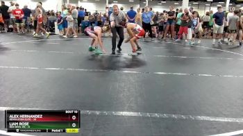 96 lbs Round 4 (6 Team) - Alex Hernandez, Revolution Elite vs Liam Rose, Red Devil WC