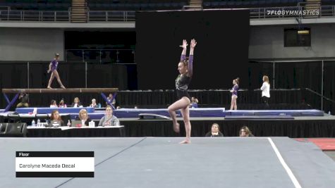 Carolyne Maceda Decal Gymnastics - Floor - 2022 Elevate the Stage Huntsville presented by SportsMED & Crestwood