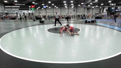 106 lbs Round Of 64 - Austin Carrodus, WV vs Colton Gregory, SC