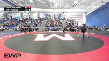 285 lbs Cons. Round 2 - Atticus Marcenaro, Maize vs Avery Florence, Junction City