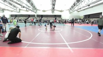 57 lbs Rr Rnd 8 - Noah Almedina, Mat Assassins Gray vs Geno Musiolowski, NJ Roy