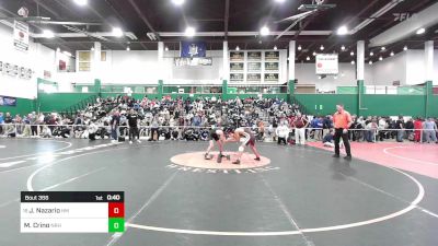 116 lbs Consi Of 32 #2 - Jovanny Nazario, Horace Mann vs Matteo Crino, New Rochelle