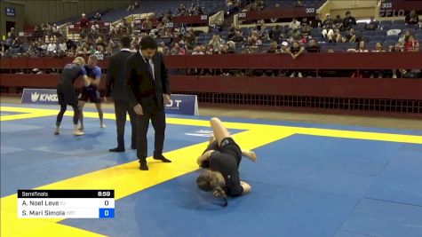 Amanda Noel Leve vs Salla Mari Simola 2024 Pan IBJJF Jiu-Jitsu No-Gi Championship