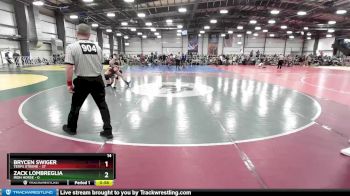 100 lbs Rd# 2 10:30am Friday - Brycen Swiger, Terps Xtreme vs Zack Lombreglia, Iron Horse