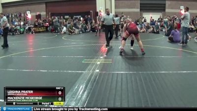 150/170 Round 2 - Mackenzie McGeorge, Georgetown Wrestling Club vs Leighna Prater, Spatola Wrestling