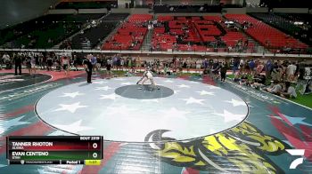 106 lbs Cons. Semi - Tanner Rhoton, Alaska vs Evan Centeno, Utah