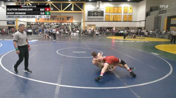141Tan lbs Rr Rnd 3 - Clayton Gabrielson, Maryland vs Scott Johnson, Clarion