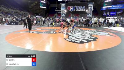 175 lbs Cons 64 #2 - Cristian Gioia, NJ vs Connor Marshall, MN