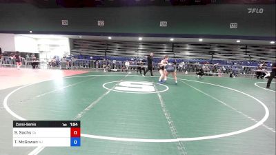 132 lbs Consolation - Samantha Sachs, CA vs Taina McGowan, NJ