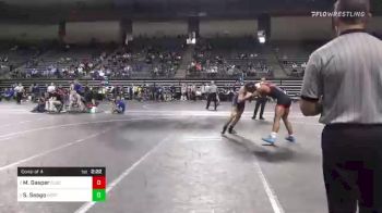 197 lbs Consi Of 4 - Michael Gasper, Clackamas vs Seth Seago, Northeast Oklahoma A&M