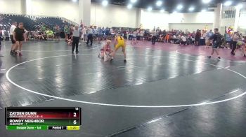 126 lbs Round 6 (10 Team) - Rowdy Neighbor, Alburnett vs Zayden Dunn, Genoa Wrestling Club