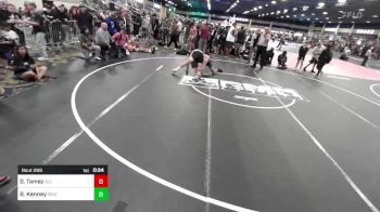 137 lbs Consi Of 4 - Gunnar Tamez, All In Wr Acd vs Brock Kenney, Reign WC