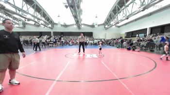 41-T lbs Quarterfinal - Luca Simeone, Wantagh vs Hunter Schuch, Attack Mat Club