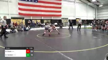 120 lbs Final - Rowdy Duck, Guerrila Wrestling Academy vs Anthony Ceriani, Level Up MS