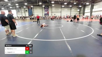 52 lbs Rr Rnd 2 - Jack Sanders, Mat Assassins Yellow vs Luke Lagard, Ride Out Wrestling Club Green