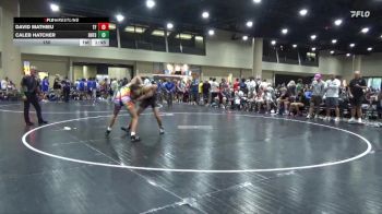150 lbs Round 2 (6 Team) - Caleb Hatcher, BHWC/Florida Supreme vs David Mathieu, The Factory Wrestling