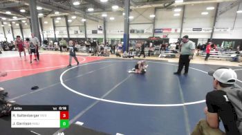 54 lbs Consolation - Reed Saltenberger, Patriot Mat Club vs Joella Garrison, Rogue Matclub