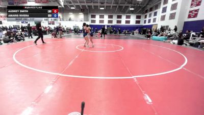 117 lbs Cons. Round 1 - Amaris Rivera, Graceland University vs Audrey Smith, Lindsey Wilson