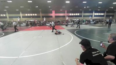 54 lbs Round Of 32 - Daniel Torres, Mat Demon WC vs Caleb Johnson, Rancho Bernardo WC