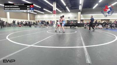 150 lbs Quarterfinal - Micah McCaskill, NB Elite Wrestling Club vs Grant Schnieders, NB Elite Wrestling Club