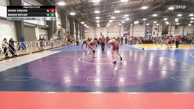 182 lbs Consi Of 4 - Ethan Osburn, VA vs Mason Butler, TN