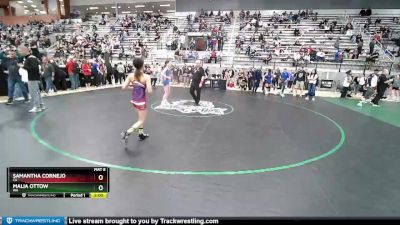 110 lbs 3rd Place Match - Samantha Cornejo, CA vs Malia Ottow, WA