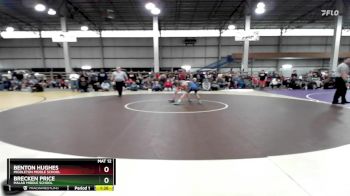 75 lbs Cons. Round 2 - Benton Hughes, Middleton Middle School vs Brecken Price, Malad Middle School