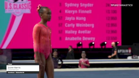 Quinn Harris - Floor, Cincinnati Gym - 2021 GK US Classic & Hopes Championship