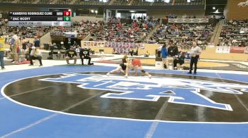 157 lbs Cons. Round 4 - Zac Scott, Johnson Central vs Kameryis Rodriquez Cline, Owensboro