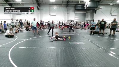 80 lbs Round 3 (6 Team) - Matthew Barfield, Morris Fitness vs Liam Hoard, Unitas