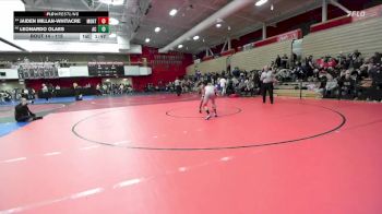 115 lbs Champ. Round 1 - Leonardo Olaes, American Canyon vs Jaiden Millan-Whitacre, Montgomery