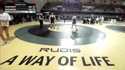 215 lbs Consi Of 32 #2 - Tiller Smith, Landon vs Vake Martin, St. Christopher's