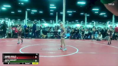 72 lbs Round 7 (10 Team) - James Dolci, Fair Lawn Cutters vs Jack Kahley, ACES