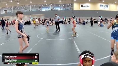 68 lbs Round 5 (6 Team) - Ryan Bassiri, Capital City WC vs Isaac Jayson, Brawler Elite