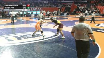 3A 215 lbs Semifinal - Kai Calcutt, Wilmette (Loyola Academy) vs Tavfik Ibragimov, Naperville (North)
