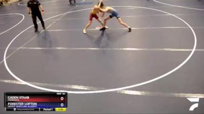 125 lbs Round 3 - Caden Staab, Minnesota vs Forester Lofton, Summit Wrestling Academy