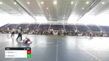 72 lbs Consi Of 4 - Kalani Barabin, Grindhouse WC vs Rosemarie Mitchell, LV Bears WC