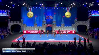 Brandon All-Stars - Fire [2026 L6 Senior Coed - XSmall Day 2] 2026 UCA & UDA All Star Nationals