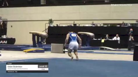 Edan Dubnikov - Floor, Aeon Fitness and Gymnastics - 2021 USA Gymnastics Development Program National Championships