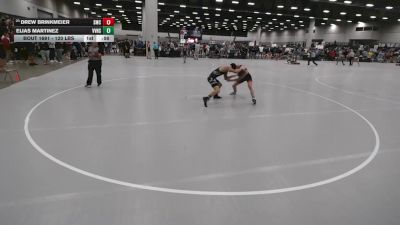 120 lbs Cons. Rd Of 32 - Drew Brinkmeier, Spartan Mat Club vs Elias Martinez, Volcano Vista High School Wrestling