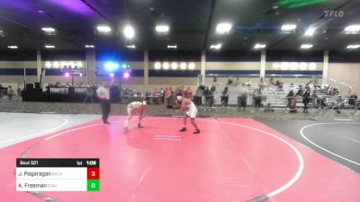 123 lbs Semifinal - Jahryzen Pagaragan, Gold Rush Wr Ac vs Kawika Freeman, Chain Wr Ac