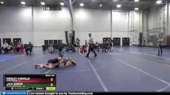 100 lbs Round 5 (8 Team) - Jack Baron, PA Alliance Blue vs Wesley Carville, Penn Manor