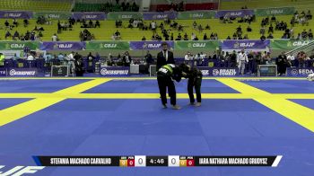 Iara Nathara Machado Grudysz vs Stefania Machado Carvalho 2025 Brasileiro Jiu-Jitsu IBJJF