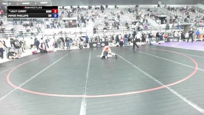 43 kg Quarters - Lilly Lundy, Motown Wrestling vs Piper Phillips, Immortal Athletics WC